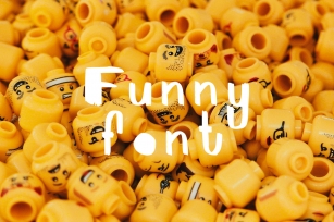 FunnyFont | Brush Font Font Download
