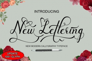 New lettering update Font Download