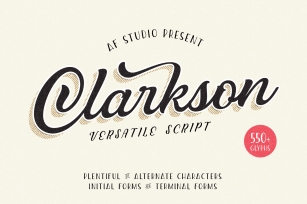 Clarkson Script Font Download