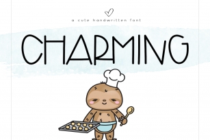 Charming - A Cute Handwritten Font Font Download