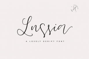 LUSSIA SCRIPT Font Download