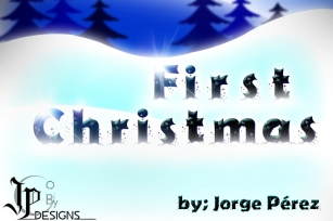First Christmas Font Download