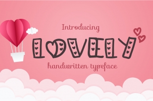 Lovely - Love Handwritten Font Font Download