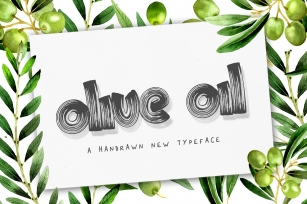 Olive Oil Font Font Download