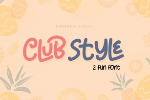 Club Style - 2 Cute Fun Font Font Download