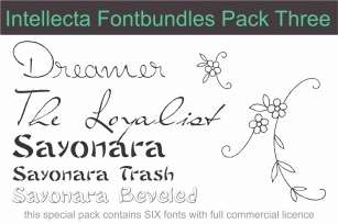 Intellecta Fontbundles Pack Three Font Download