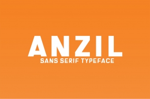 Anzil Sans Serif Typeface Font Download