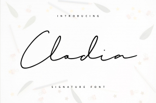 Clodia Signature Font Font Download