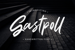Gastpoll - Handwritten Font Font Download