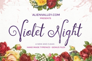 Violet Night Font Download