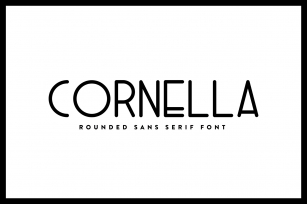 Cornella - Font Family Font Download