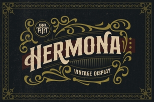 Hermona Vintage With Extras Font Download