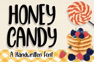 Honey Candy | Natural Handwritten Font Font Download