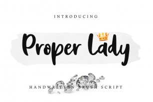 Proper Lady Font Download