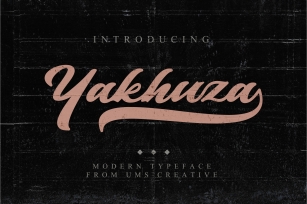 Yakhuza Font Download