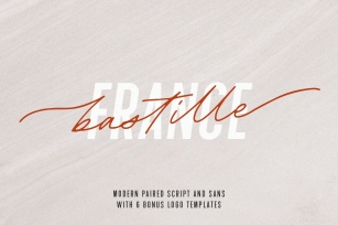 Bastille Modern Font Duo Font Download