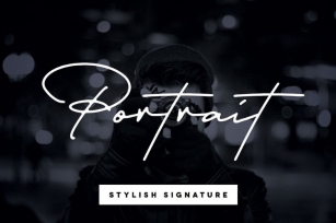 Portrait Signature Script - 6 Fonts - font bundle Font Download