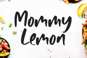Mommy Lemon Font Download