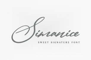 SIMANICE Script Font Download