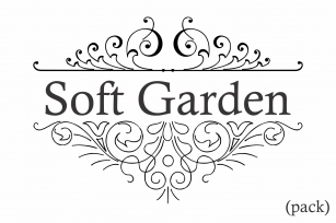 Soft Garden (pack) Font Download