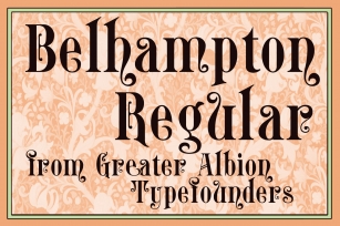 Belhampton Regular Font Download