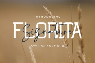 Florita - Font Duo Font Download