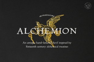 Alchemion Display Serif Font Font Download
