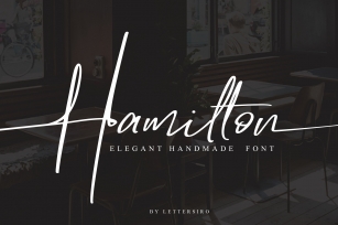 Hamilton - Elegant Signature Font Download