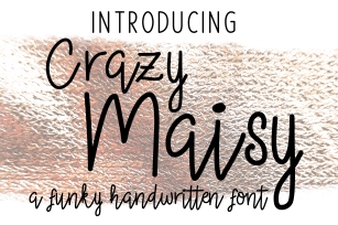 Crazy Maisy Font Download