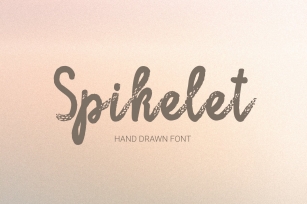 Spikelet Hand Drawn Script Font Font Download