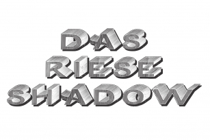 Das Riese Shadow Font Download