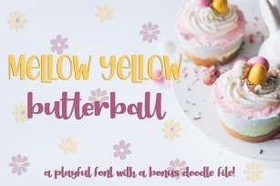 Mellow Yellow Butterball Font Download
