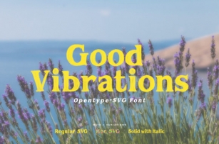 Good Vibrations Font Download