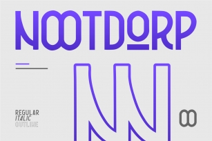 NOOTDORP Font Download