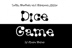 Dice Game Font Download