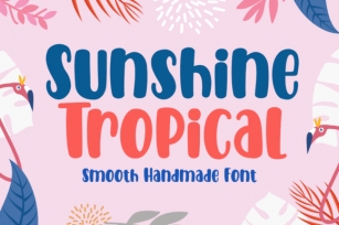 Sunshine Tropical Font Download