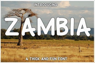 Zambia Font Download