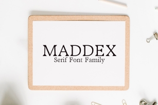Maddex Serif Premium Font Family Font Download