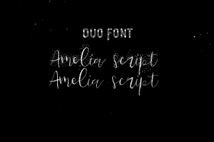 Amelia Duo script Font Download