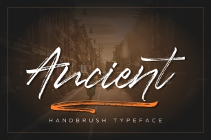 Ancient Handbrush Font Download