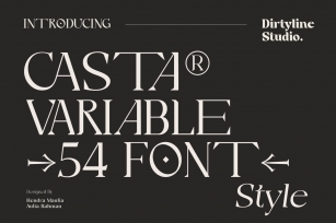 Casta – Display Sans Serif Font Download