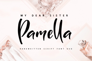 Sister Pamella Font Duo Font Download