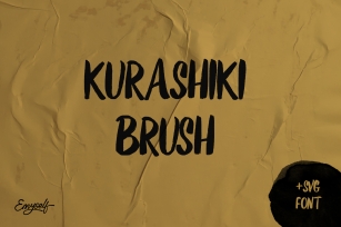 Kurashiki Brush Font Download