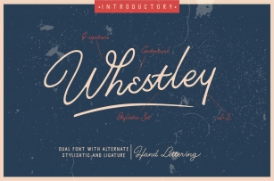 Whestley Handlettering Font Download