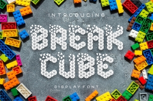 Break Cube Font Download