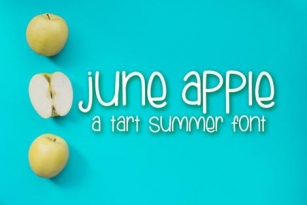 June Apple Font Download