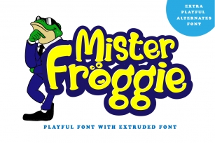 Mister Froggie Font Download