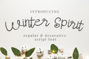 Winter Spirit Font Download