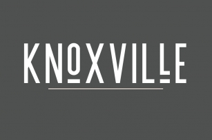 Knoxville | A Logo Creating Font Font Download