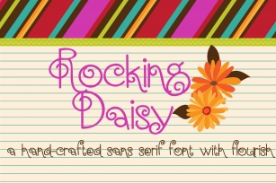 ZP Rocking Daisy Font Download